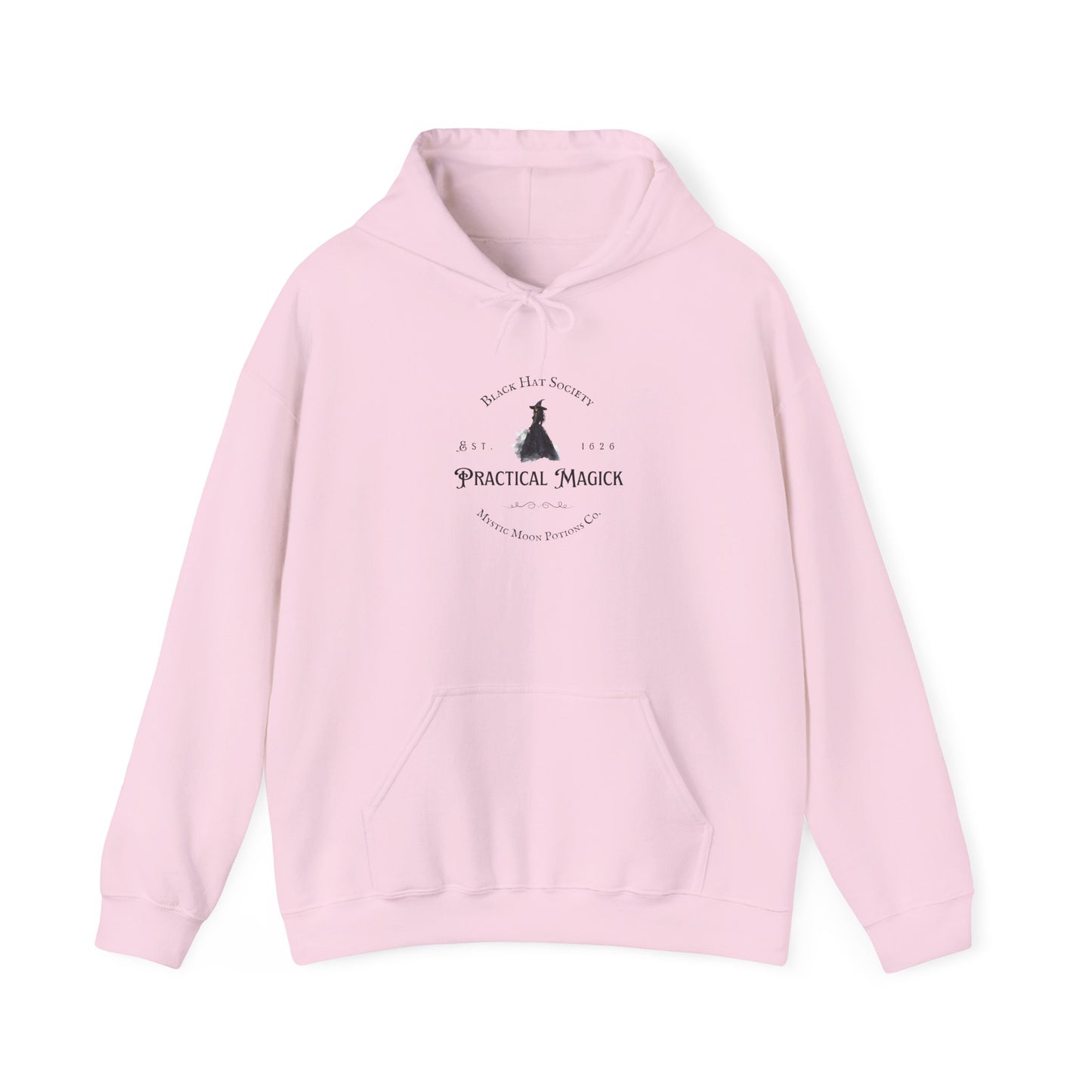 Practical Magick Unisex Hooded Sweatshirt, Cozy Witchy Apparel, Halloween Gift, Spiritual Fashion, Everyday Wear