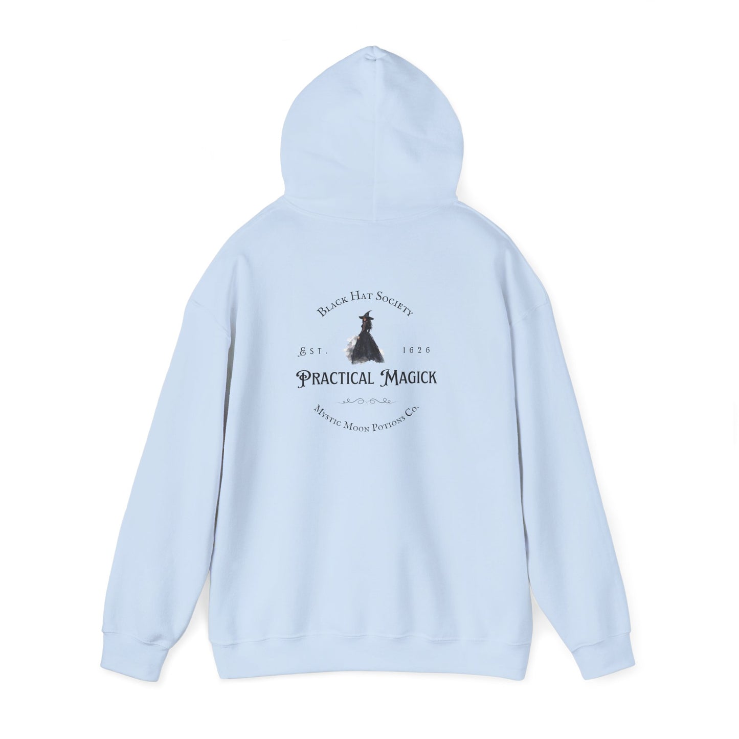 Practical Magick Unisex Hooded Sweatshirt, Cozy Witchy Apparel, Halloween Gift, Spiritual Fashion, Everyday Wear