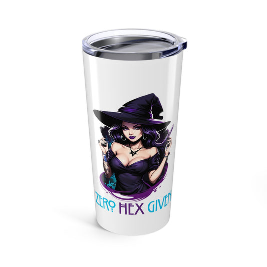 Witchy Zero Hex Given Motivational Drinkware for Daily Inspiration, Unique Gift for Friends, Perfect for Home, Office, and Travel