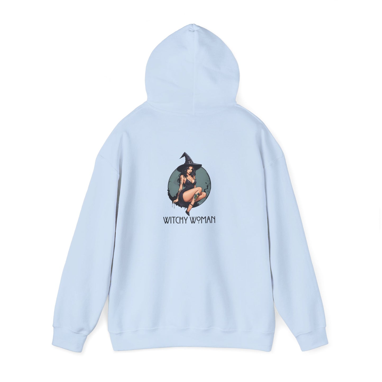 Witchy Woman Hoodie, Unisex Hooded Sweatshirt, Cozy Witchy Apparel, Halloween Gift, Spiritual Fashion, Everyday Wear