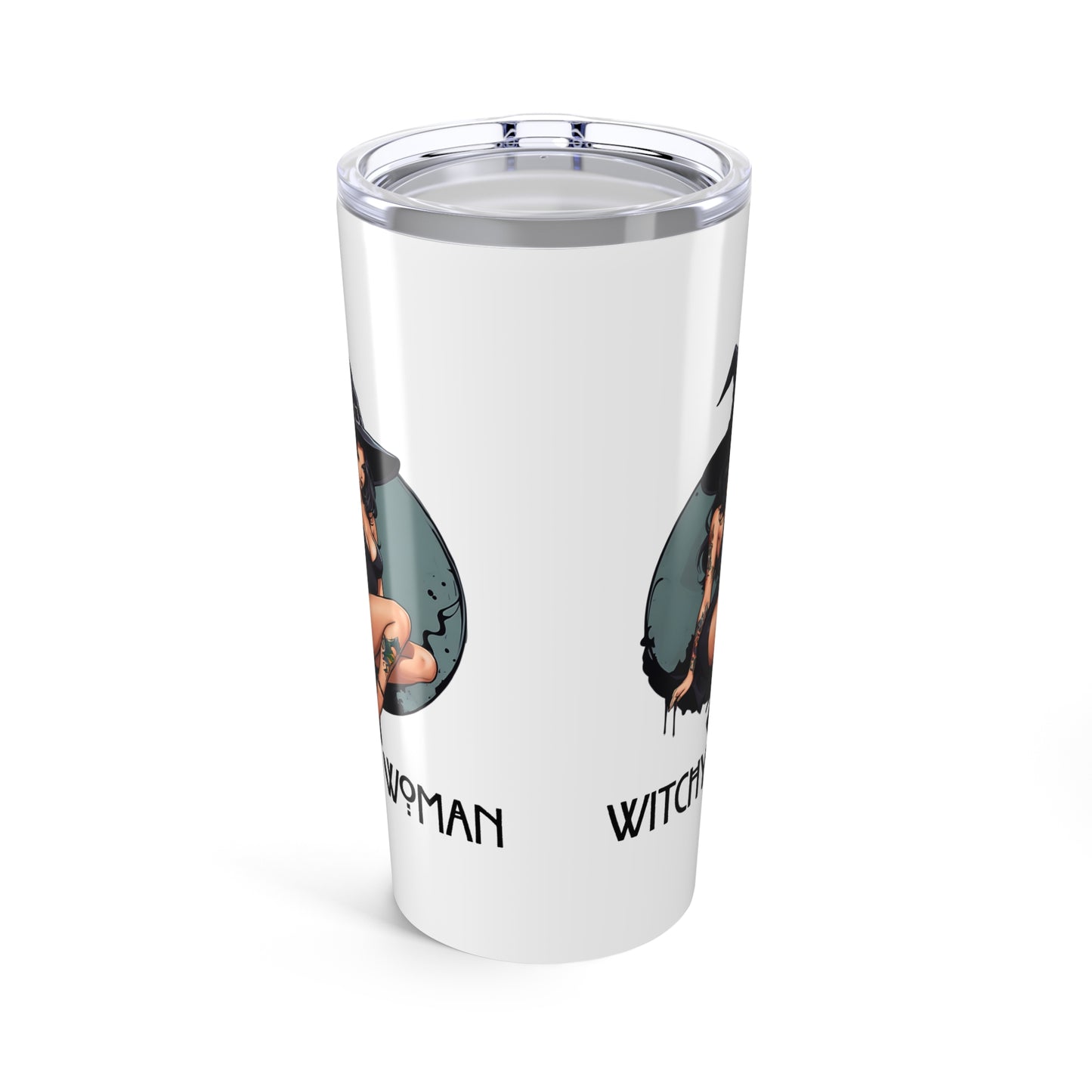 Witchy Woman Tumbler, Motivational Drinkware for Daily Inspiration, Unique Gift for Friends, Perfect for Home, Office, and Travel
