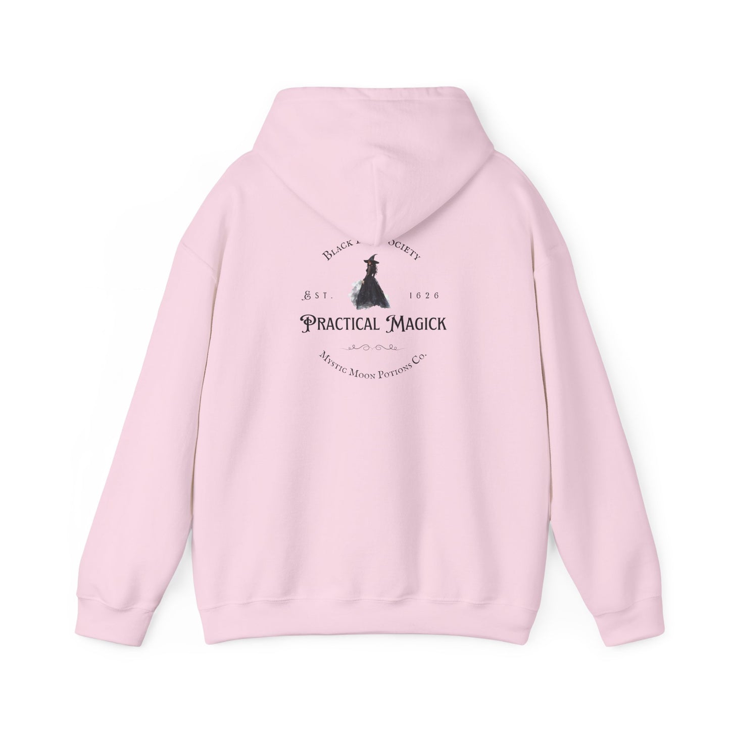 Practical Magick Unisex Hooded Sweatshirt, Cozy Witchy Apparel, Halloween Gift, Spiritual Fashion, Everyday Wear