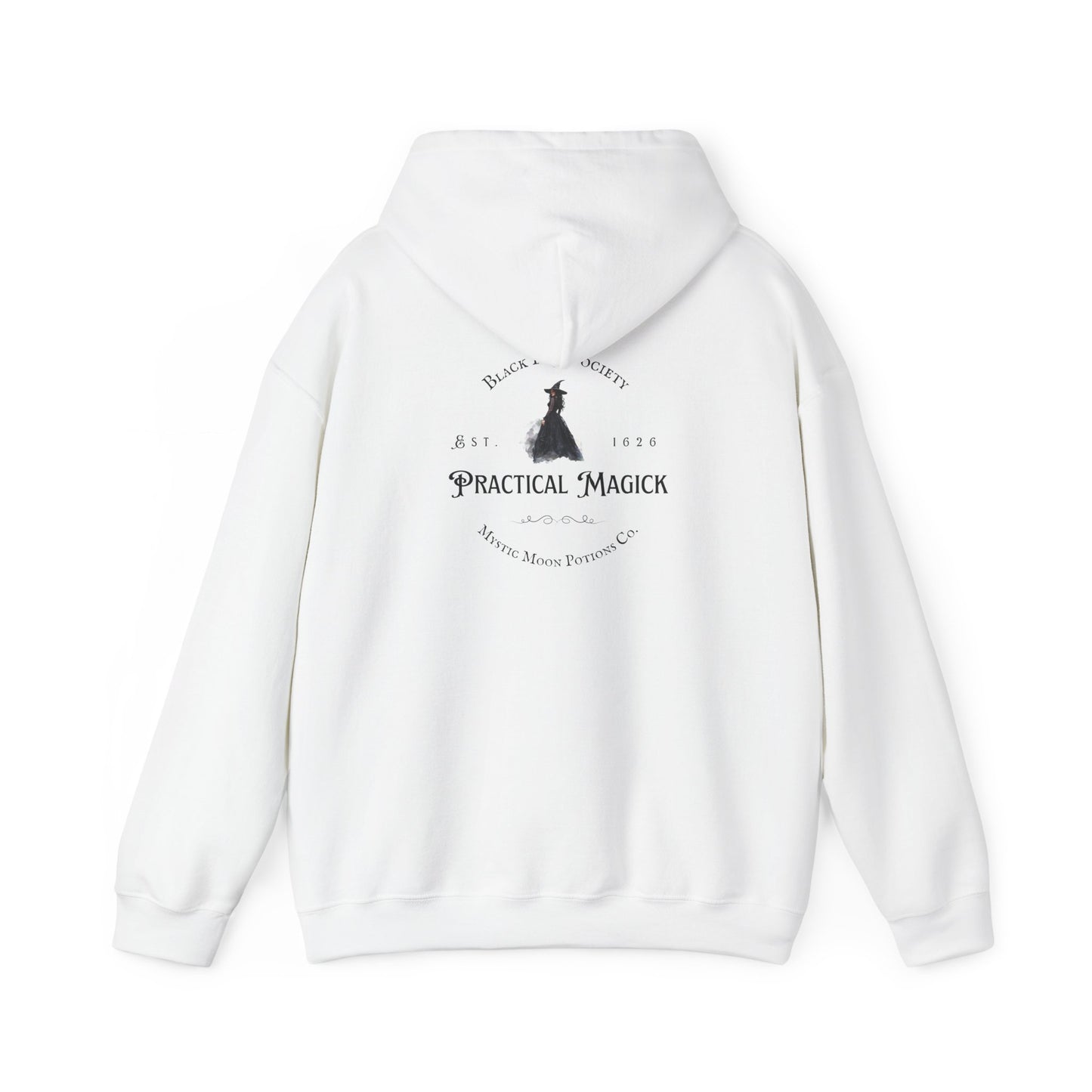 Practical Magick Unisex Hooded Sweatshirt, Cozy Witchy Apparel, Halloween Gift, Spiritual Fashion, Everyday Wear