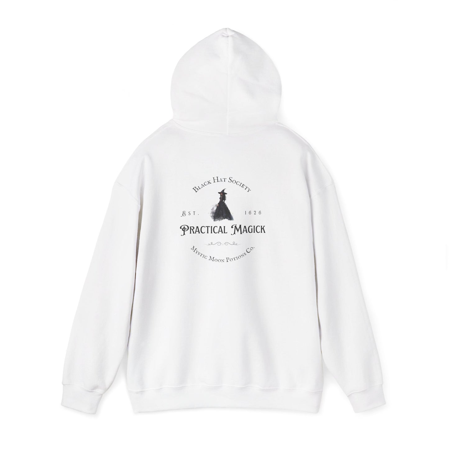 Practical Magick Unisex Hooded Sweatshirt, Cozy Witchy Apparel, Halloween Gift, Spiritual Fashion, Everyday Wear