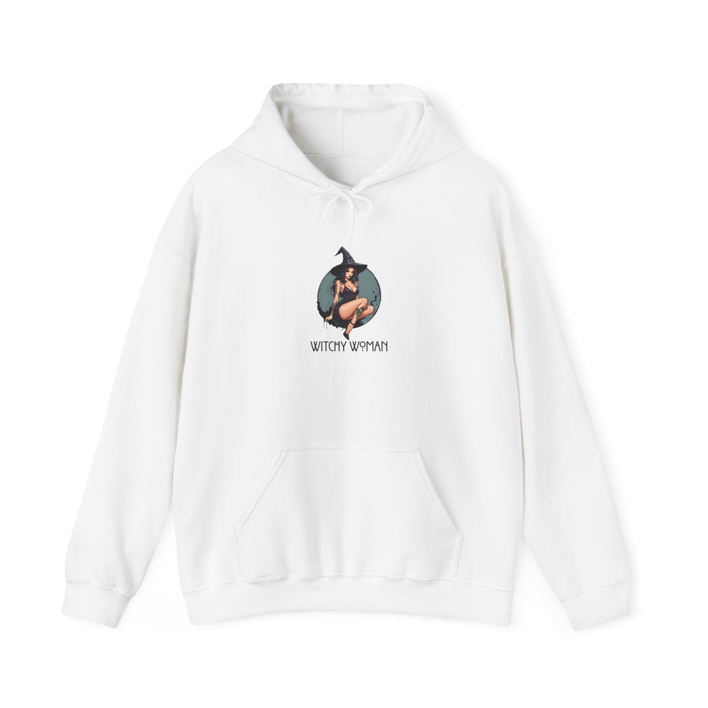 Witchy Woman Hoodie, Unisex Hooded Sweatshirt, Cozy Witchy Apparel, Halloween Gift, Spiritual Fashion, Everyday Wear