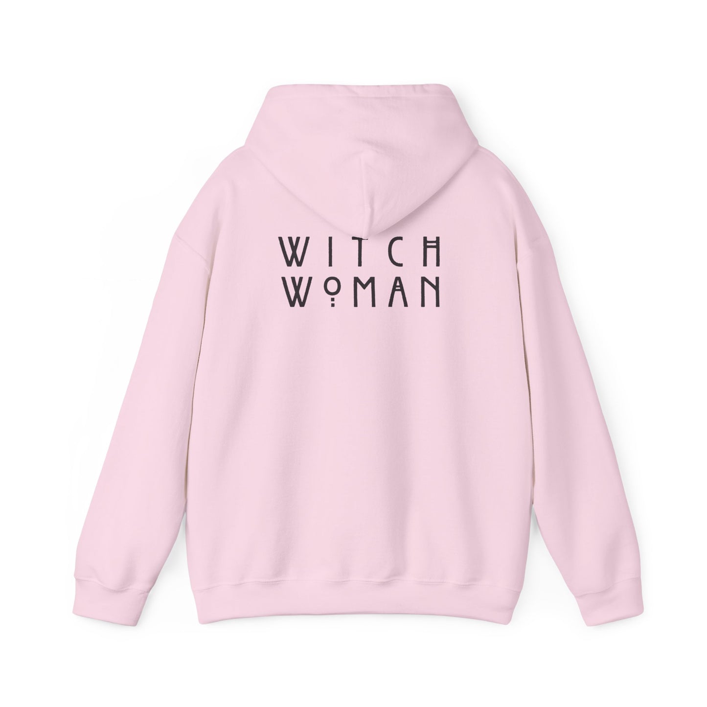 Witch Woman Hoodie, Unisex Hooded Sweatshirt, Cozy Witchy Apparel, Halloween Gift, Spiritual Fashion, Everyday Wear