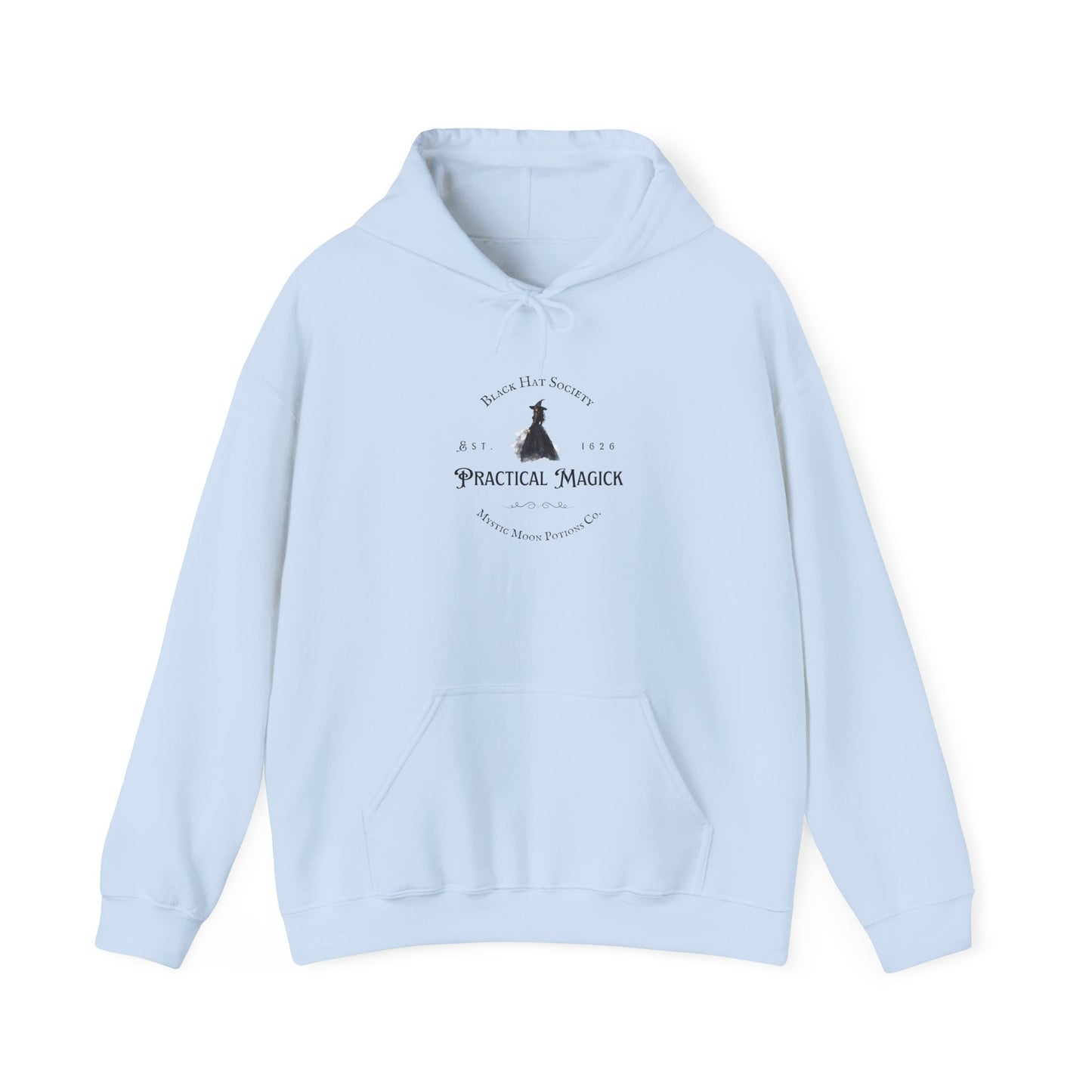 Practical Magick Unisex Hooded Sweatshirt, Cozy Witchy Apparel, Halloween Gift, Spiritual Fashion, Everyday Wear