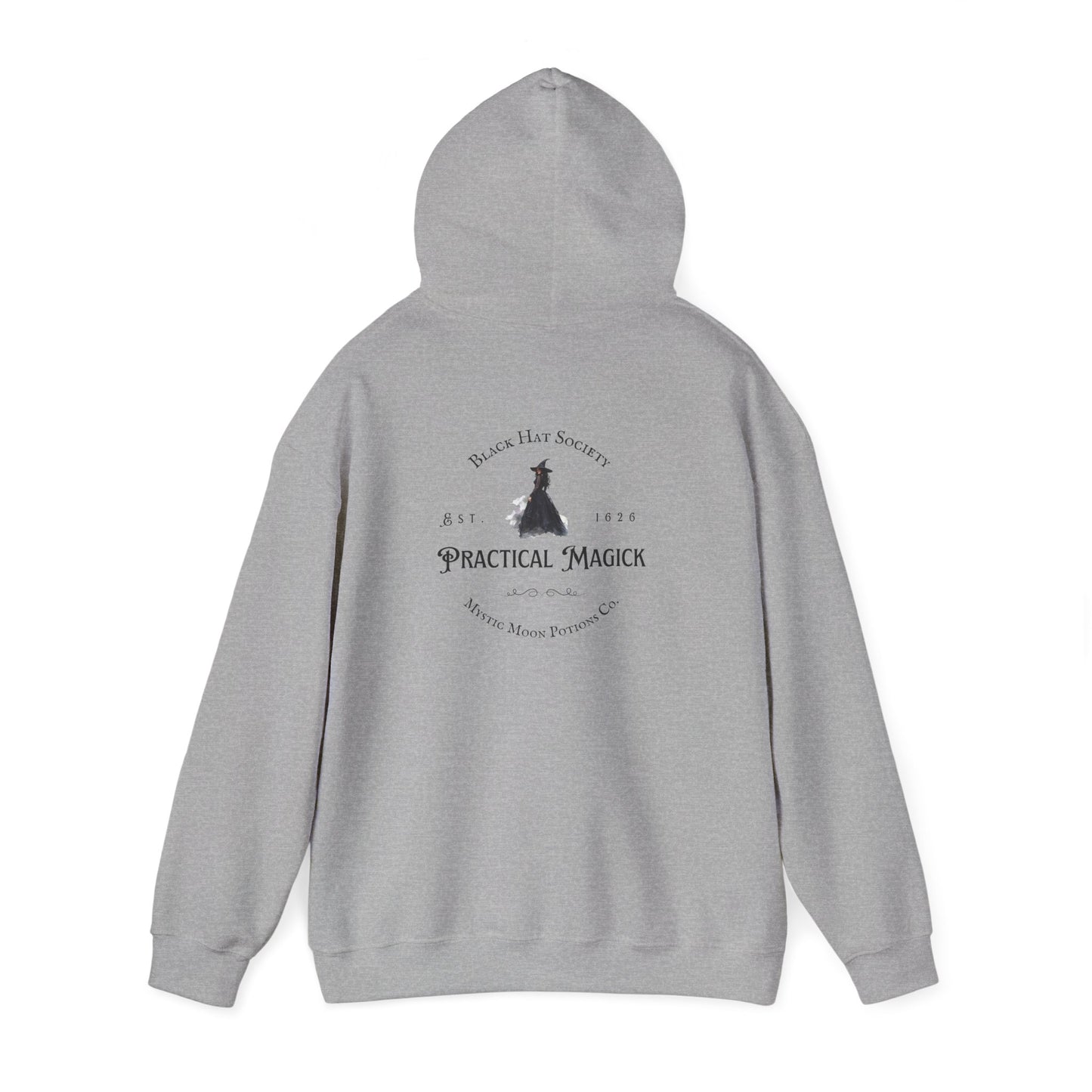 Practical Magick Unisex Hooded Sweatshirt, Cozy Witchy Apparel, Halloween Gift, Spiritual Fashion, Everyday Wear