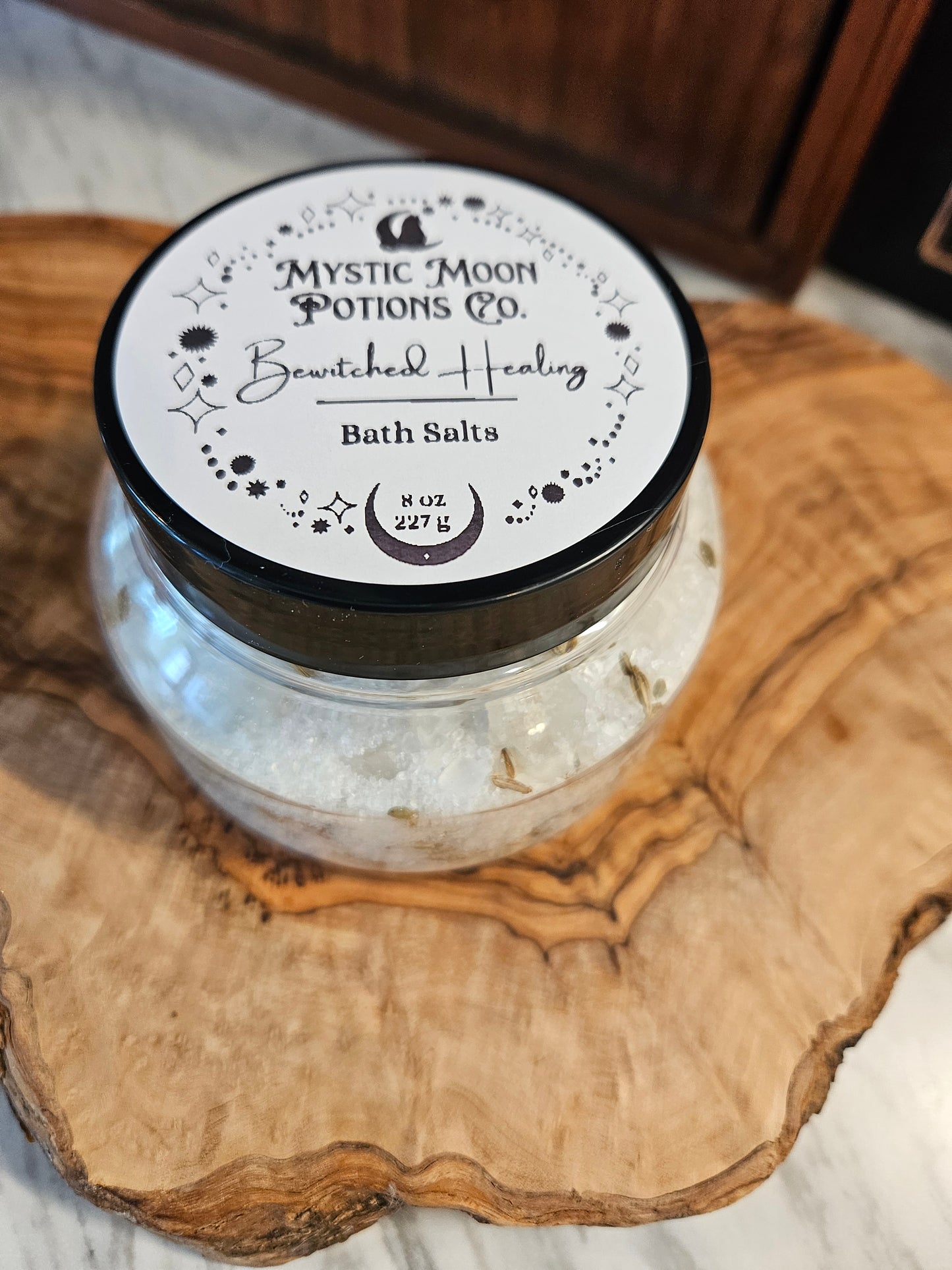 Bath Salts | Magick Bath Salts | Ritual Bath Salts | Herbal Spell Soak for Love, Cleansing, Protection & Healing | Witchy Self Care