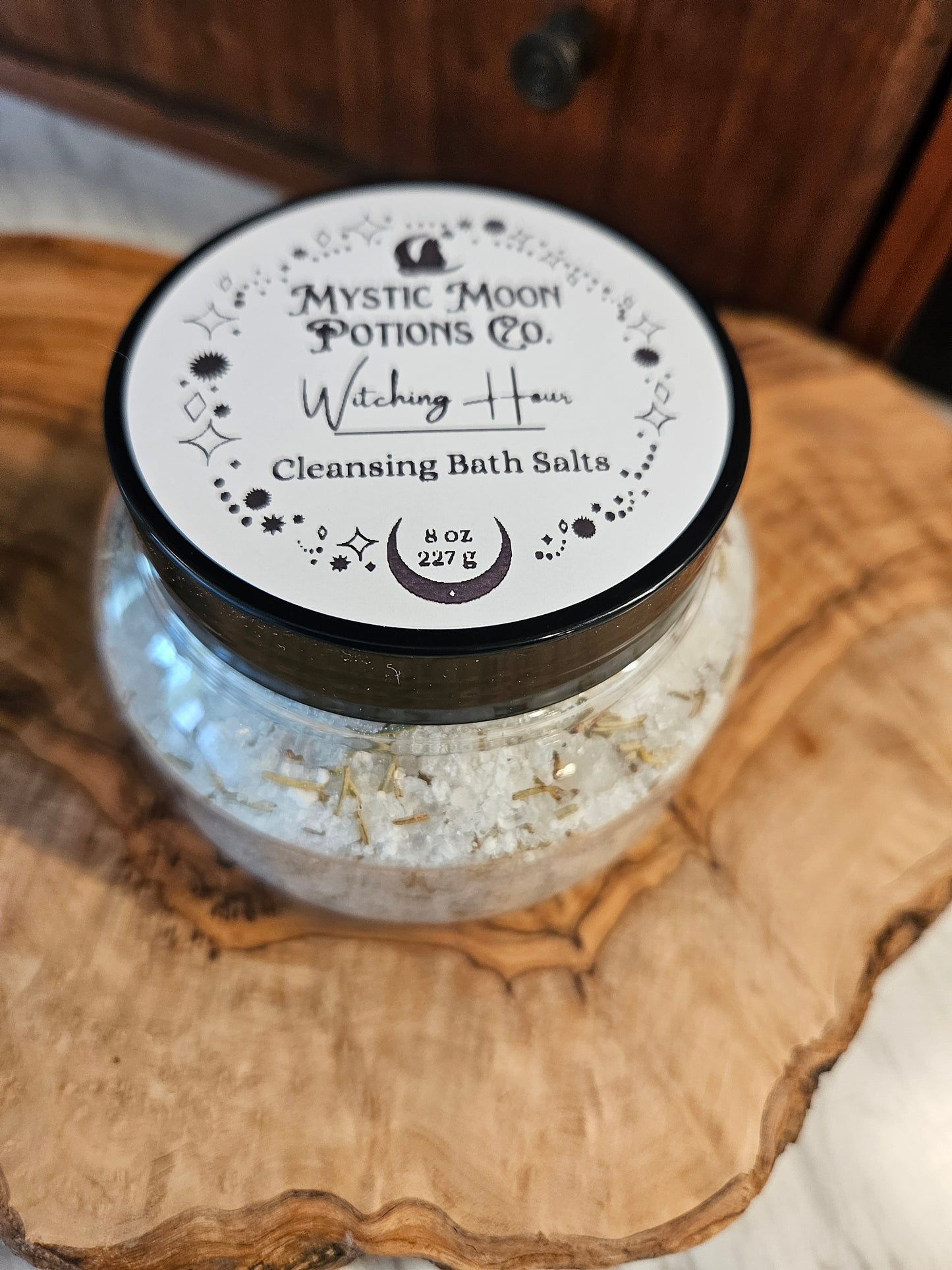 Bath Salts | Magick Bath Salts | Ritual Bath Salts | Herbal Spell Soak for Love, Cleansing, Protection & Healing | Witchy Self Care