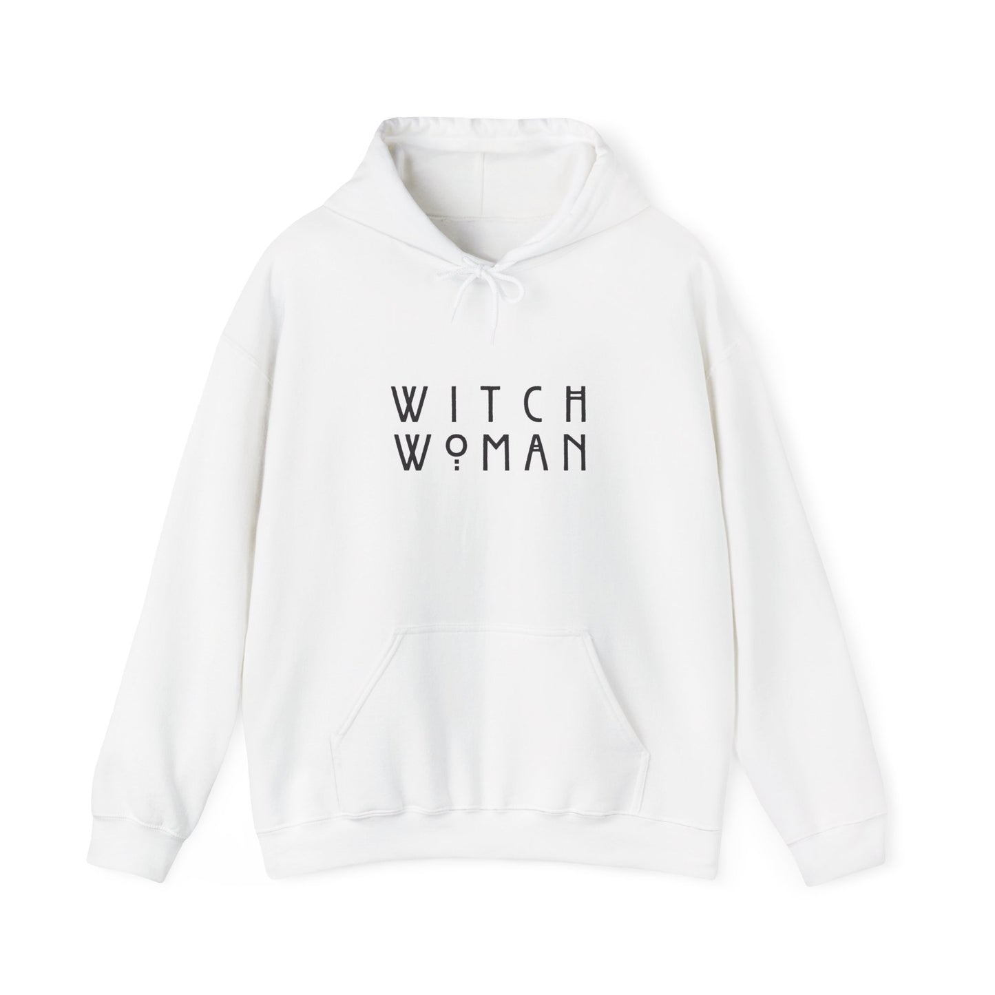 Witch Woman Hoodie, Unisex Hooded Sweatshirt, Cozy Witchy Apparel, Halloween Gift, Spiritual Fashion, Everyday Wear