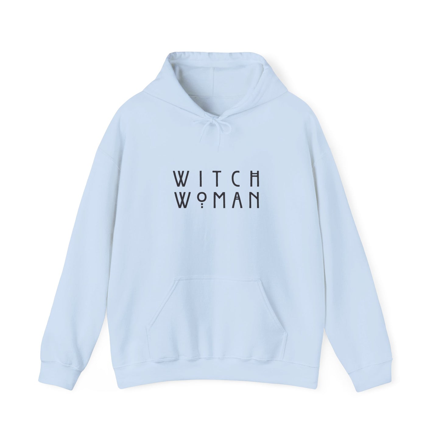 Witch Woman Hoodie, Unisex Hooded Sweatshirt, Cozy Witchy Apparel, Halloween Gift, Spiritual Fashion, Everyday Wear
