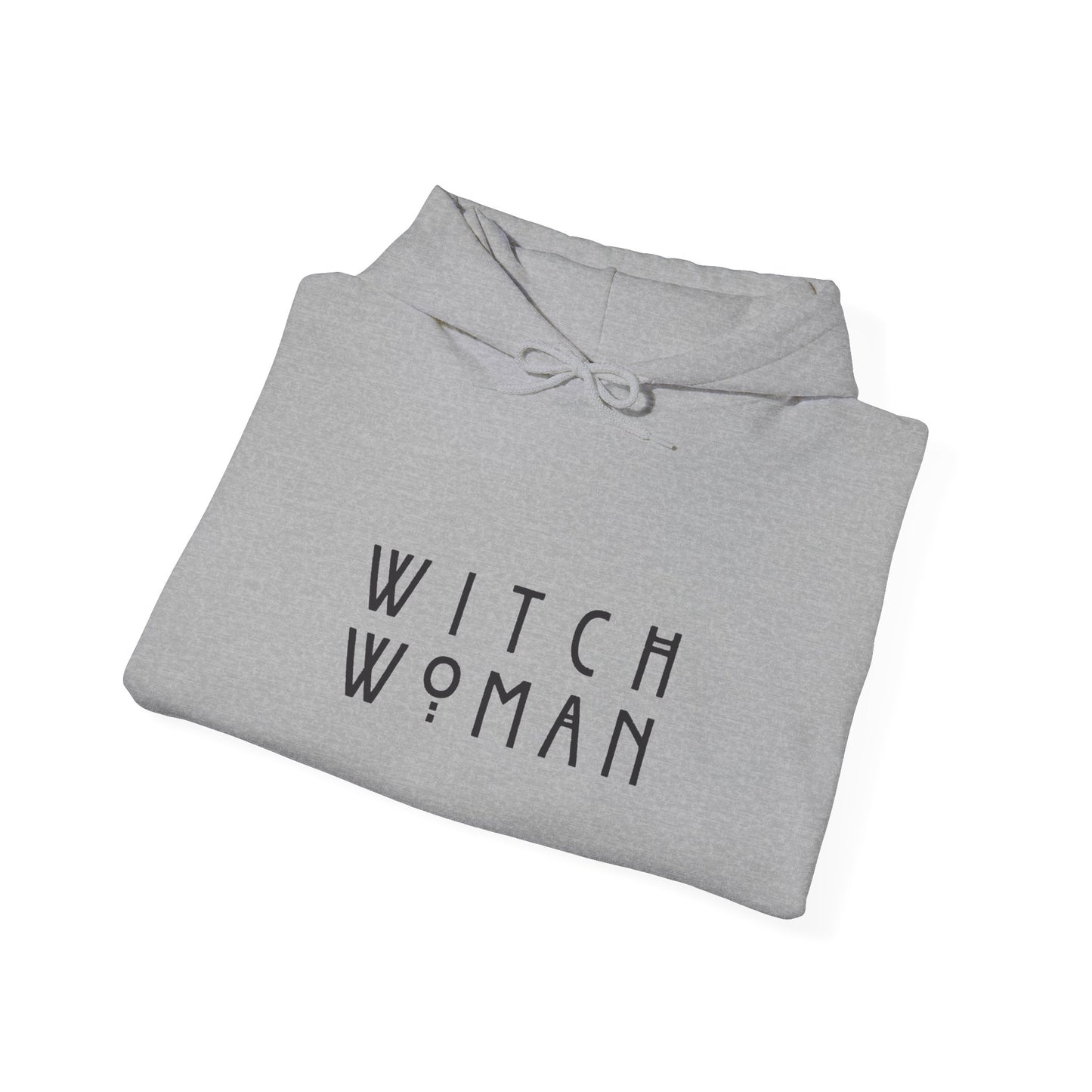 Witch Woman Hoodie, Unisex Hooded Sweatshirt, Cozy Witchy Apparel, Halloween Gift, Spiritual Fashion, Everyday Wear