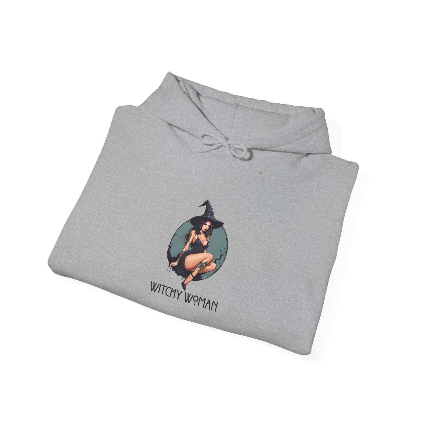 Witchy Woman Hoodie, Unisex Hooded Sweatshirt, Cozy Witchy Apparel, Halloween Gift, Spiritual Fashion, Everyday Wear