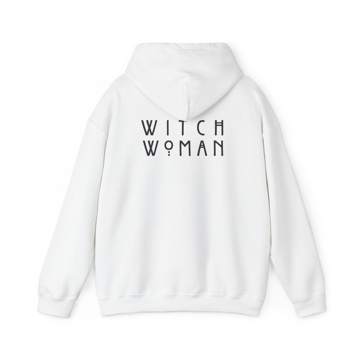 Witch Woman Hoodie, Unisex Hooded Sweatshirt, Cozy Witchy Apparel, Halloween Gift, Spiritual Fashion, Everyday Wear