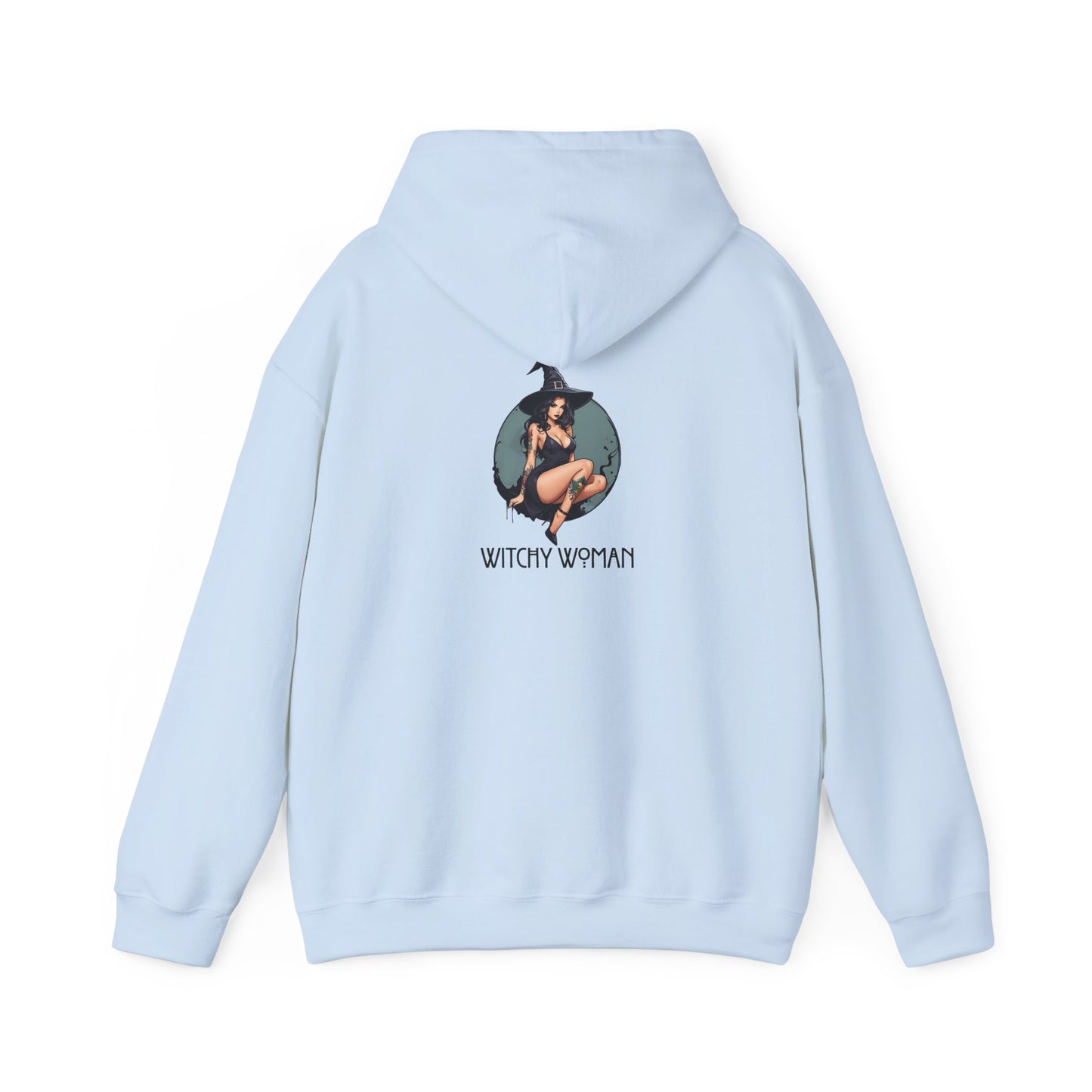 Witchy Woman Hoodie, Unisex Hooded Sweatshirt, Cozy Witchy Apparel, Halloween Gift, Spiritual Fashion, Everyday Wear