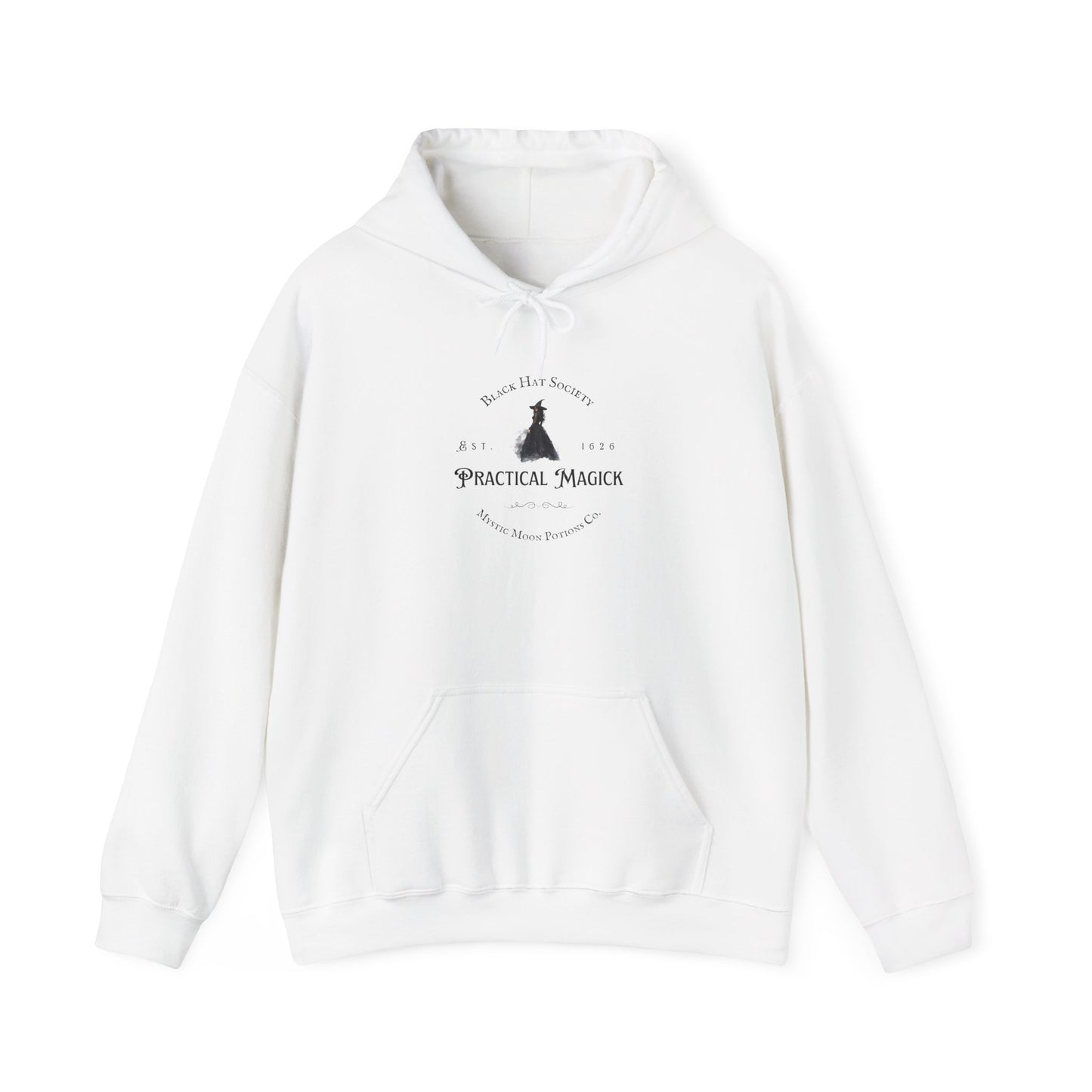 Practical Magick Unisex Hooded Sweatshirt, Cozy Witchy Apparel, Halloween Gift, Spiritual Fashion, Everyday Wear