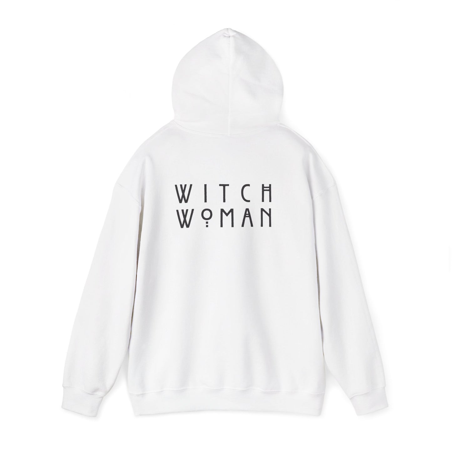 Witch Woman Hoodie, Unisex Hooded Sweatshirt, Cozy Witchy Apparel, Halloween Gift, Spiritual Fashion, Everyday Wear