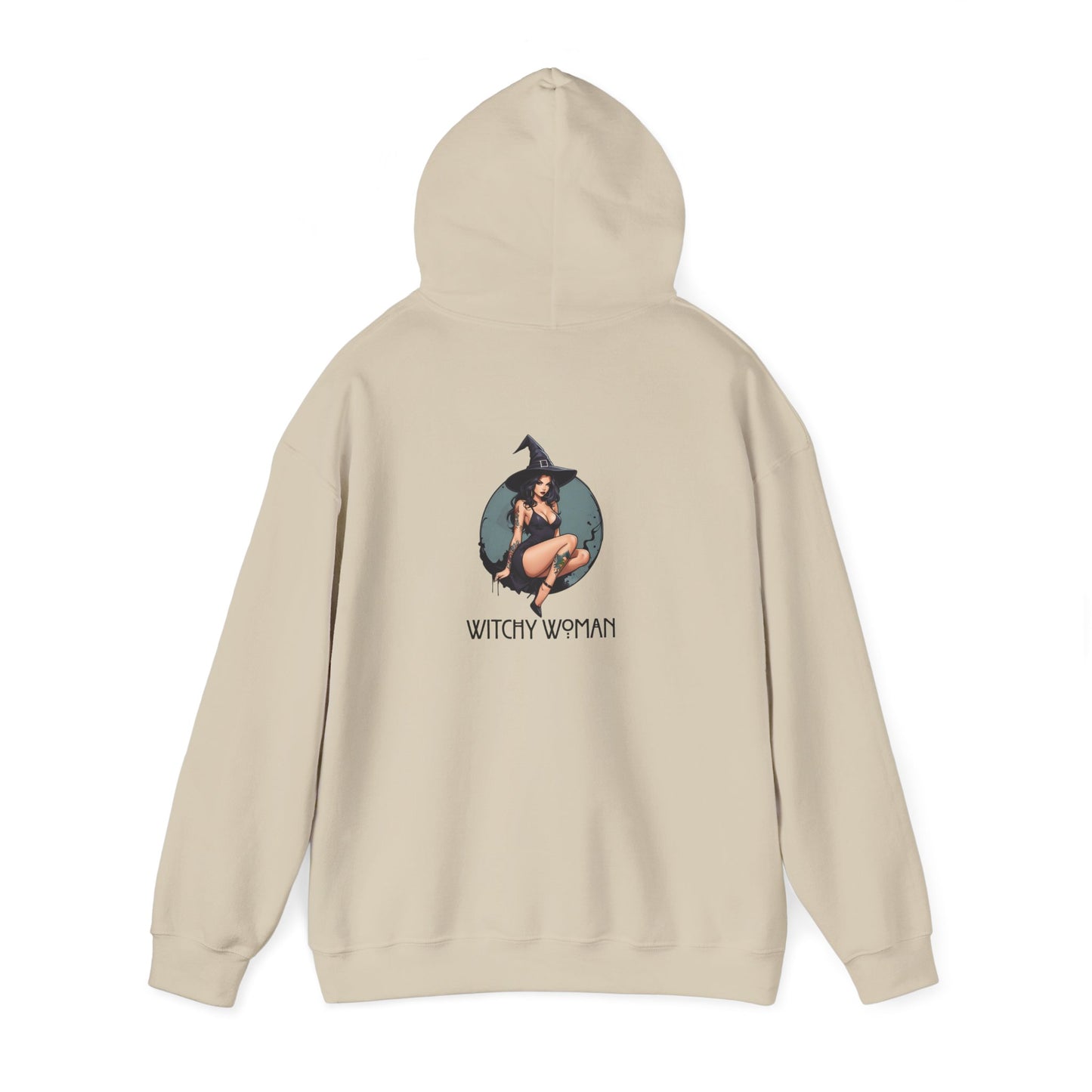 Witchy Woman Hoodie, Unisex Hooded Sweatshirt, Cozy Witchy Apparel, Halloween Gift, Spiritual Fashion, Everyday Wear