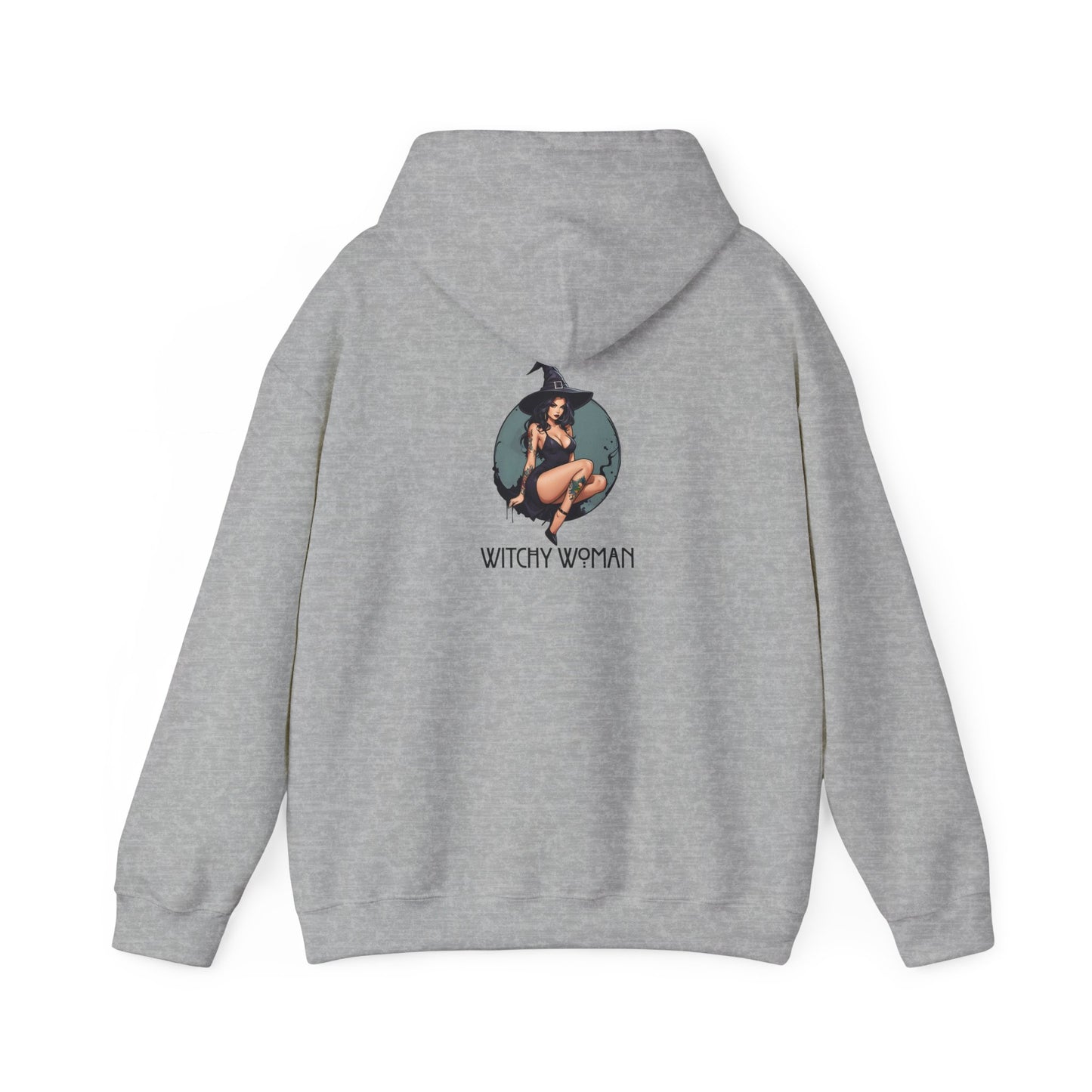 Witchy Woman Hoodie, Unisex Hooded Sweatshirt, Cozy Witchy Apparel, Halloween Gift, Spiritual Fashion, Everyday Wear