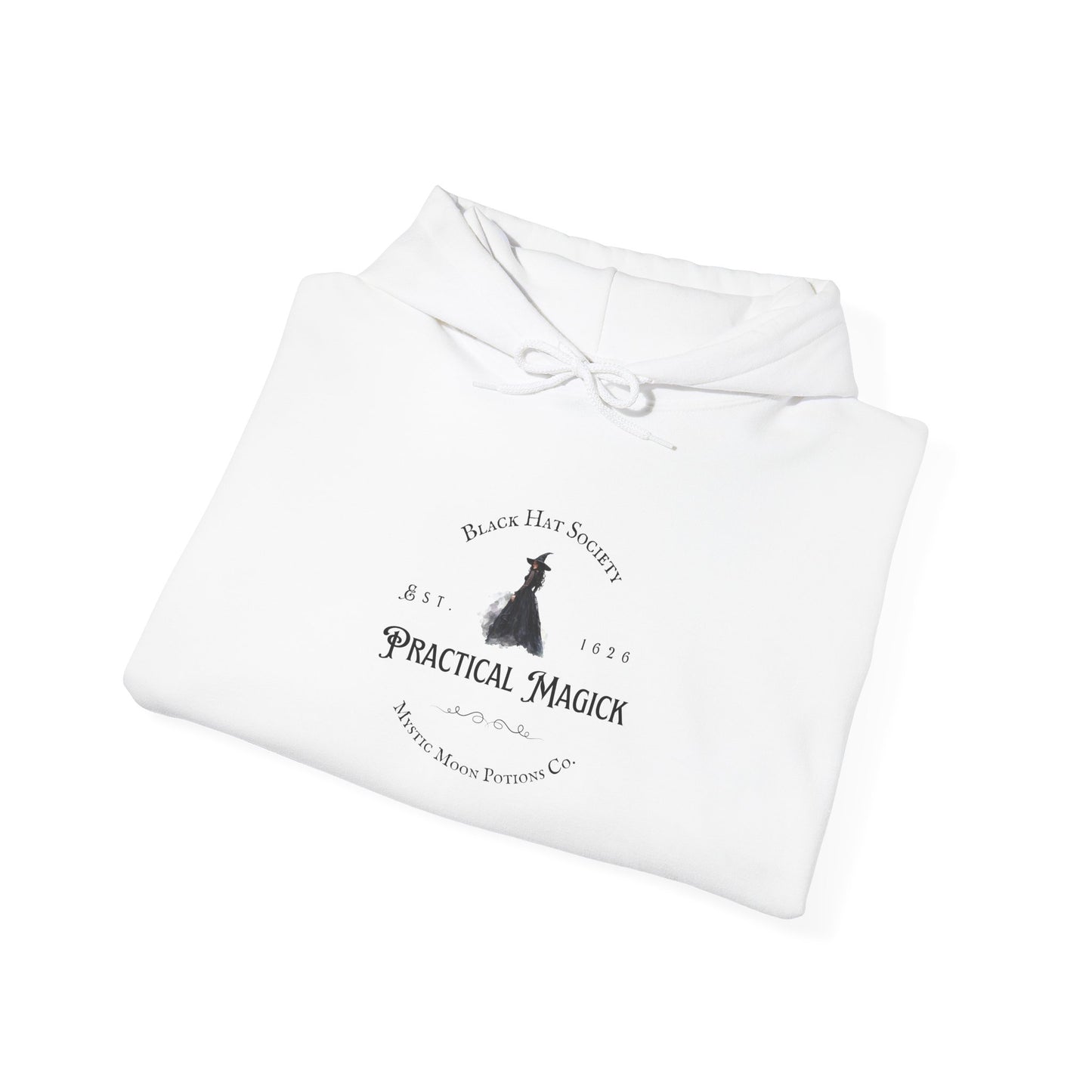 Practical Magick Unisex Hooded Sweatshirt, Cozy Witchy Apparel, Halloween Gift, Spiritual Fashion, Everyday Wear