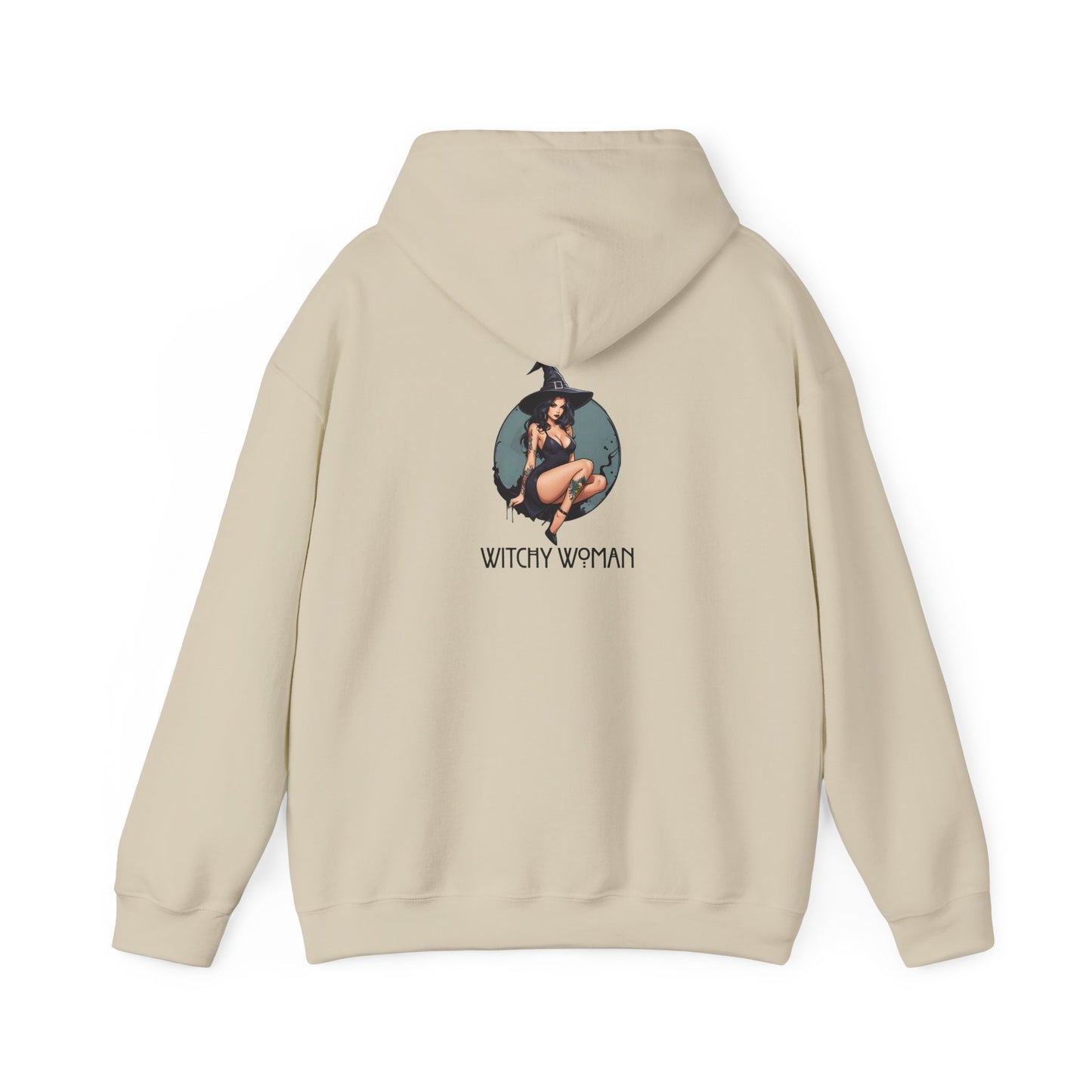 Witchy Woman Hoodie, Unisex Hooded Sweatshirt, Cozy Witchy Apparel, Halloween Gift, Spiritual Fashion, Everyday Wear