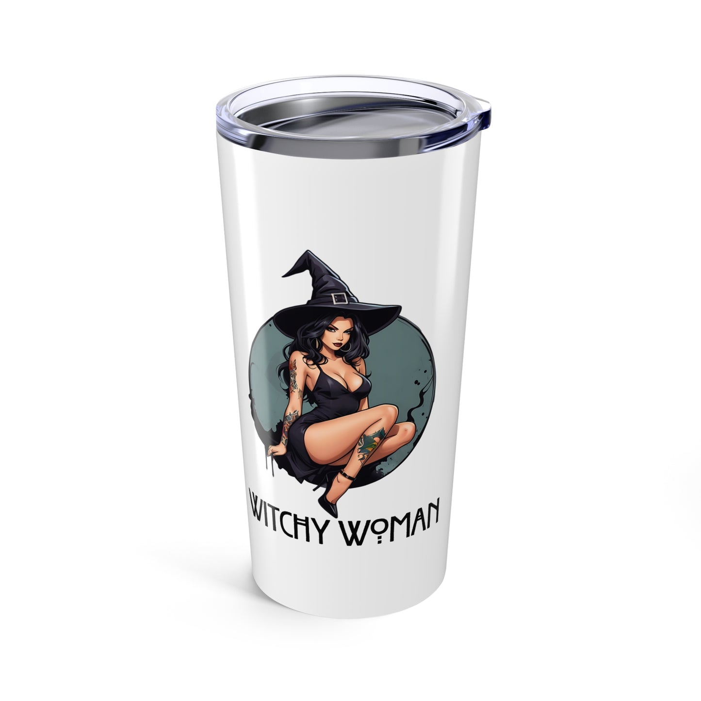 Witchy Woman Tumbler, Motivational Drinkware for Daily Inspiration, Unique Gift for Friends, Perfect for Home, Office, and Travel
