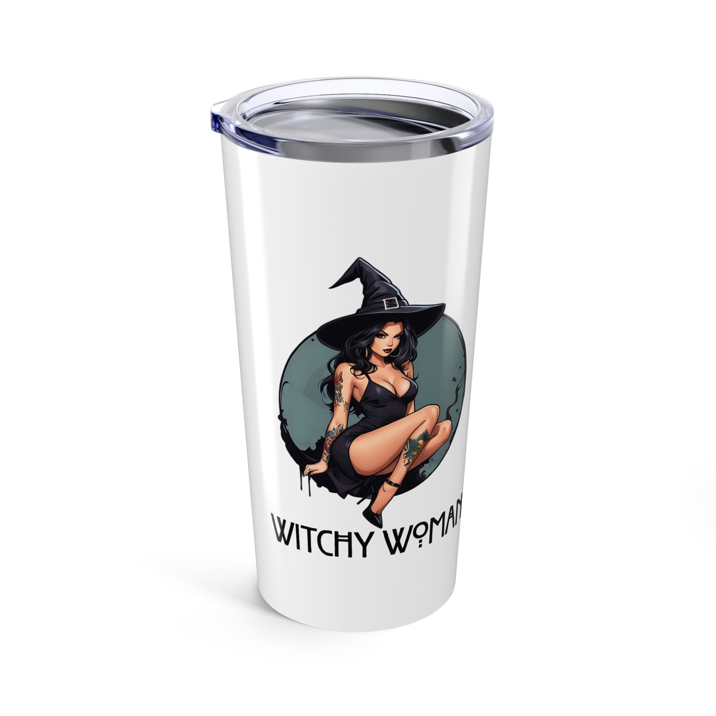 Witchy Woman Tumbler, Motivational Drinkware for Daily Inspiration, Unique Gift for Friends, Perfect for Home, Office, and Travel