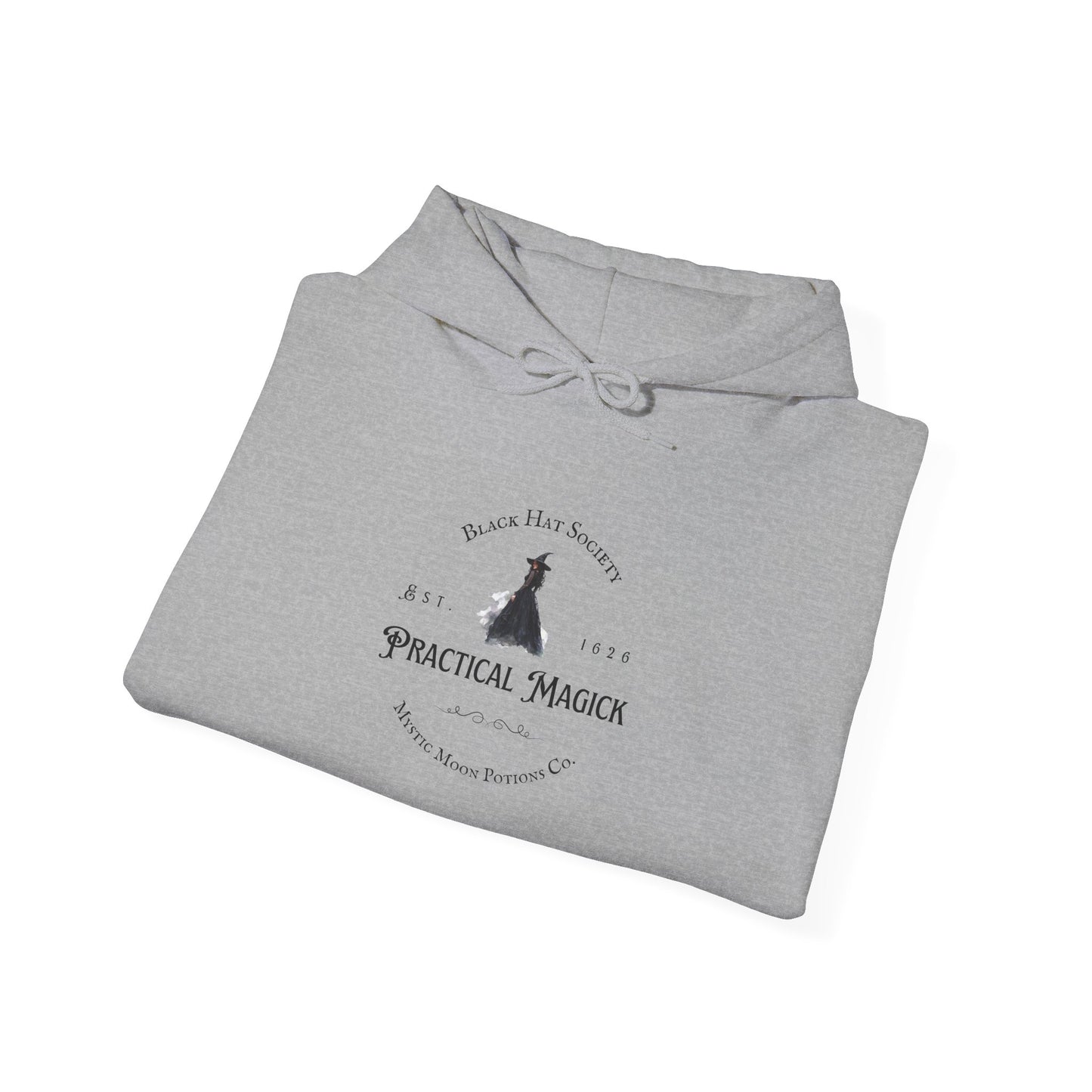 Practical Magick Unisex Hooded Sweatshirt, Cozy Witchy Apparel, Halloween Gift, Spiritual Fashion, Everyday Wear