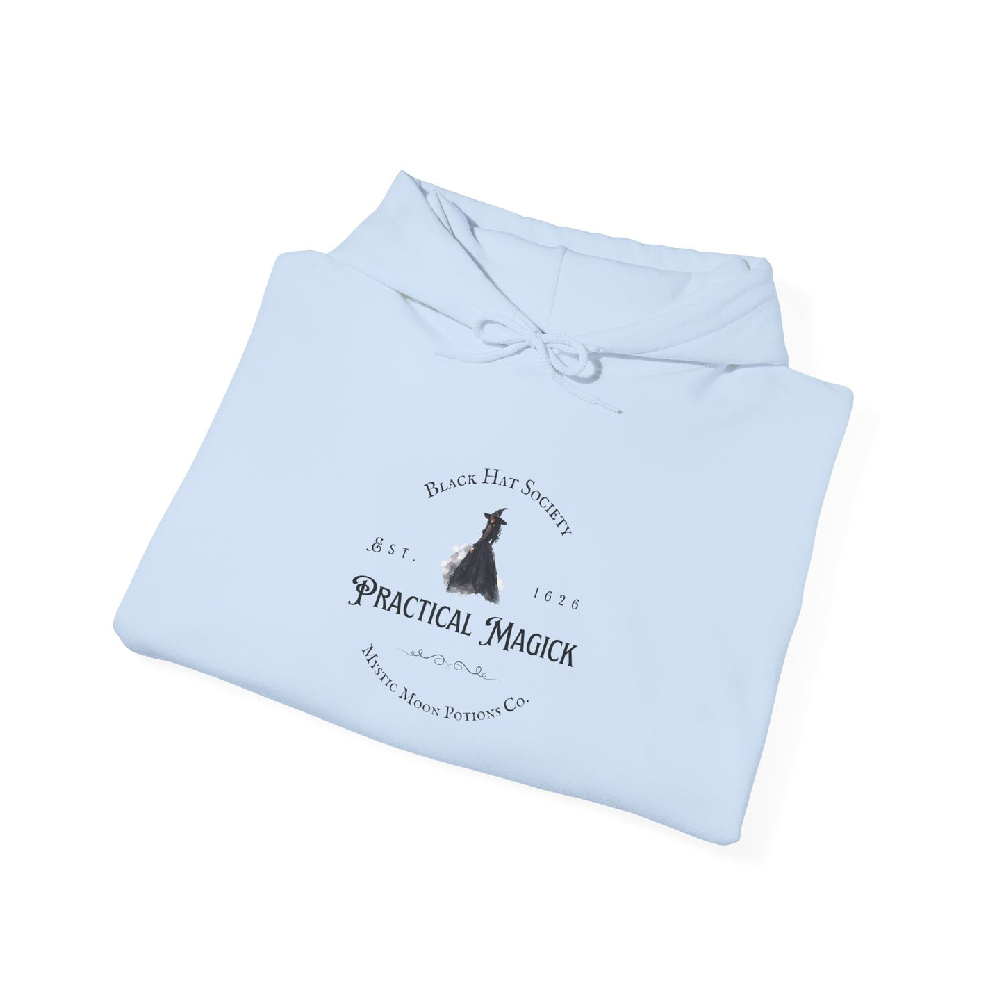 Practical Magick Unisex Hooded Sweatshirt, Cozy Witchy Apparel, Halloween Gift, Spiritual Fashion, Everyday Wear