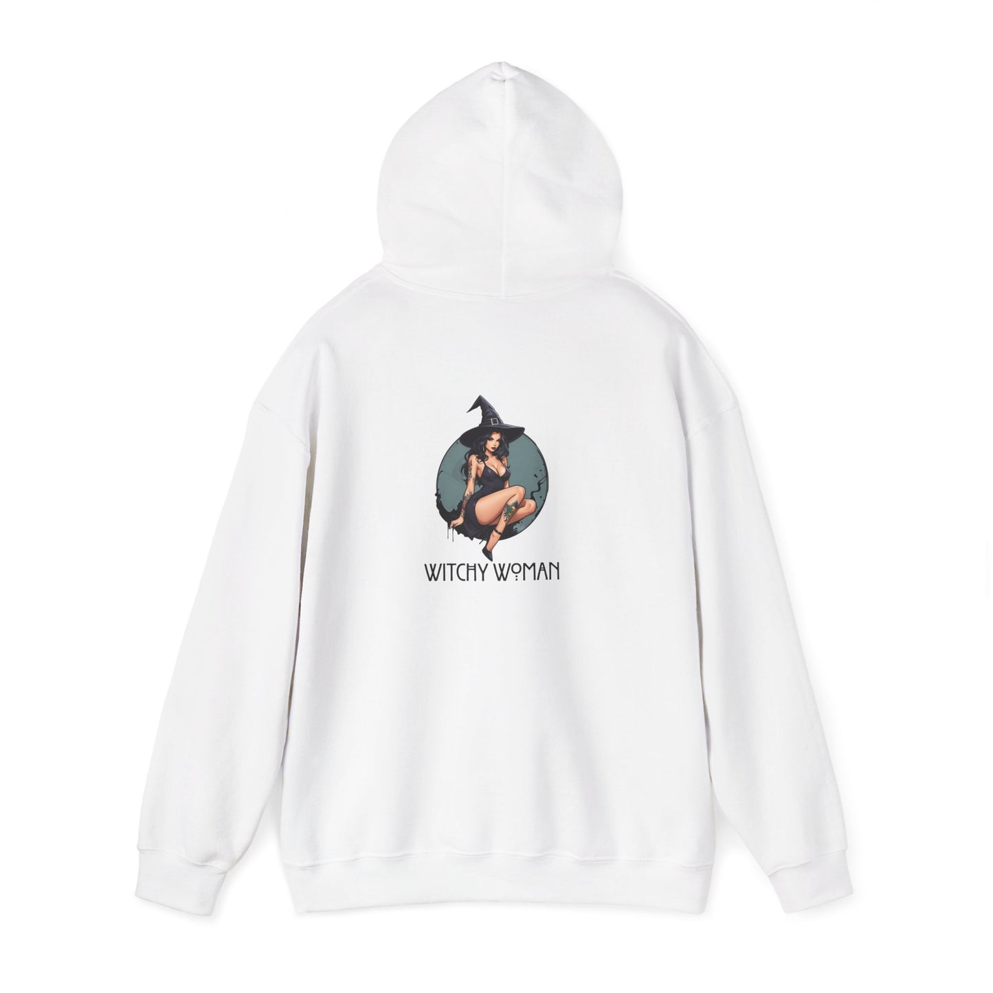 Witchy Woman Hoodie, Unisex Hooded Sweatshirt, Cozy Witchy Apparel, Halloween Gift, Spiritual Fashion, Everyday Wear