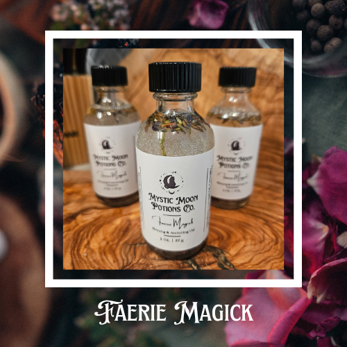 Faerie Magick Potion | An Enchanting Elixir for Connection & Joy | Ritual Anointing Oil | Mystic Moon Potions Co.