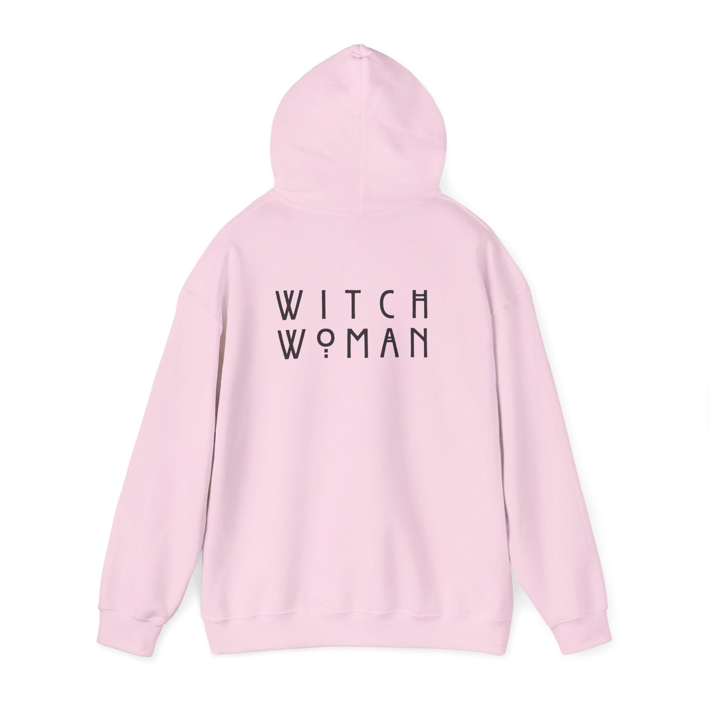 Witch Woman Hoodie, Unisex Hooded Sweatshirt, Cozy Witchy Apparel, Halloween Gift, Spiritual Fashion, Everyday Wear