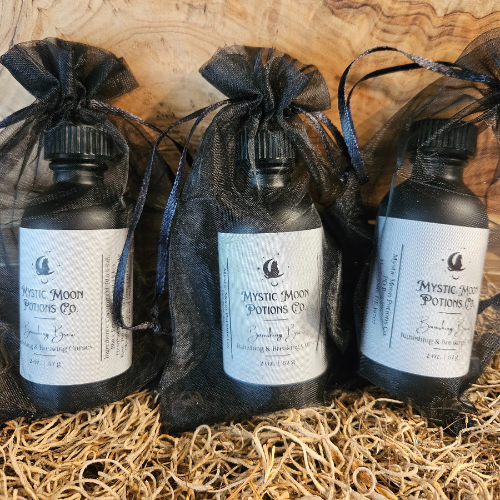 Banishing Brew Ritual Oil | Potion for Banishing, Protection & Cleansing | Anointing Spell Oil with Black Salt & Obsidian