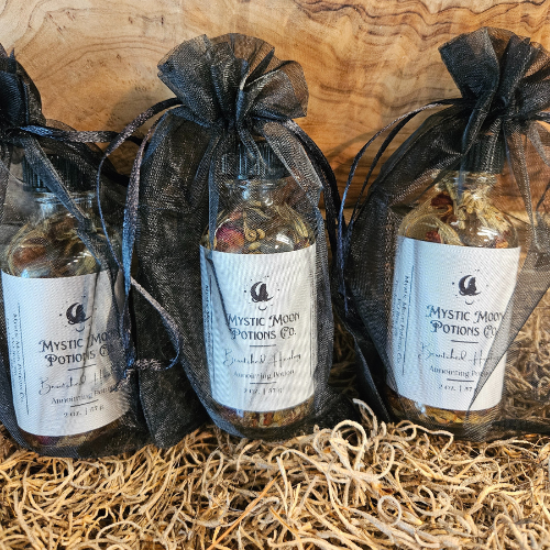 Bewitched Healing Potion | Crystal & Herb Infused Ritual Oil for Self-Care | Practical Everyday Magic